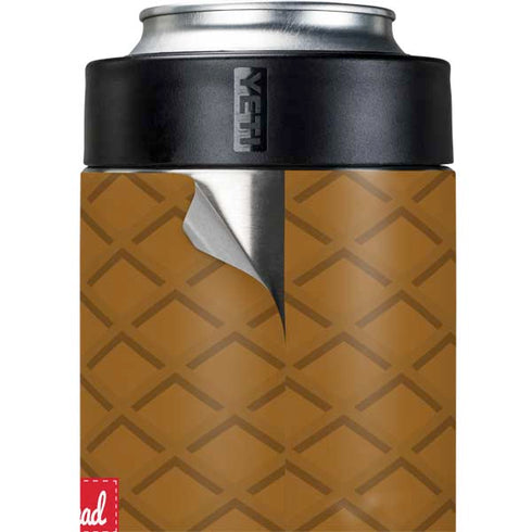 Sneakerhead Gold Pattern Yeti Colster Can Insulator Skin