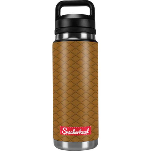 Sneakerhead Gold Pattern YETI Rambler 26oz Bottle Skin