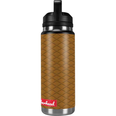 Sneakerhead Gold Pattern YETI Rambler 26oz Bottle Skin