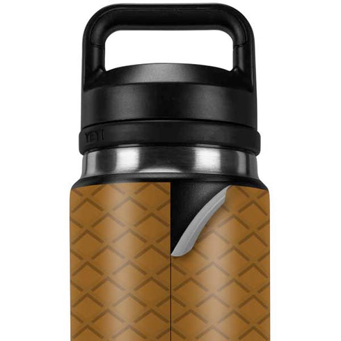 Sneakerhead Gold Pattern YETI Rambler 26oz Bottle Skin