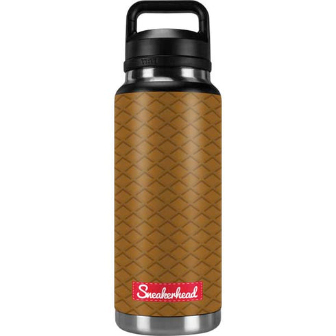 Sneakerhead Gold Pattern YETI Rambler 36oz Bottle Skin