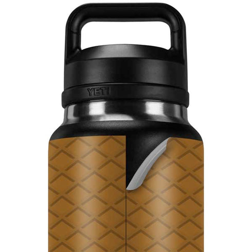 Sneakerhead Gold Pattern YETI Rambler 36oz Bottle Skin