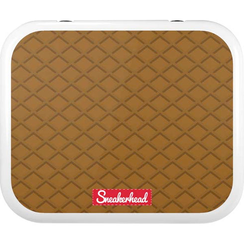 Sneakerhead Gold Pattern YETI Roadie 24 Hard Cooler Skin