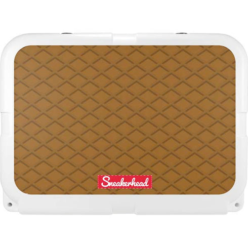 Sneakerhead Gold Pattern YETI Tundra 35 Hard Cooler Skin