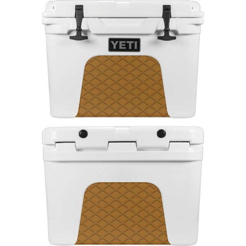 Sneakerhead Gold Pattern YETI Tundra 35 Hard Cooler Skin