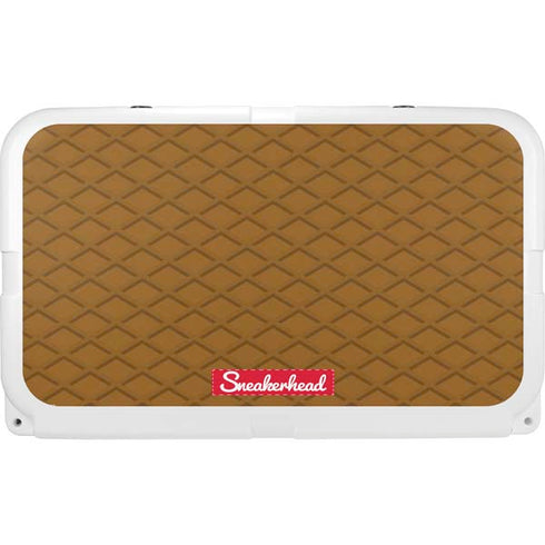 Sneakerhead Gold Pattern YETI Tundra 45 Hard Cooler Skin