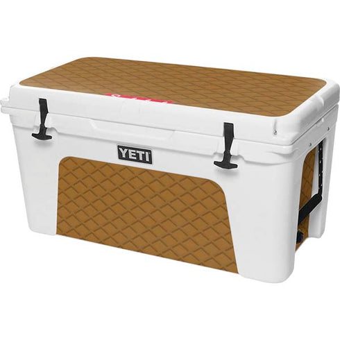 Sneakerhead Gold Pattern YETI Tundra 75 Hard Cooler Skin