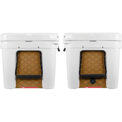 Sneakerhead Gold Pattern YETI Tundra 75 Hard Cooler Skin