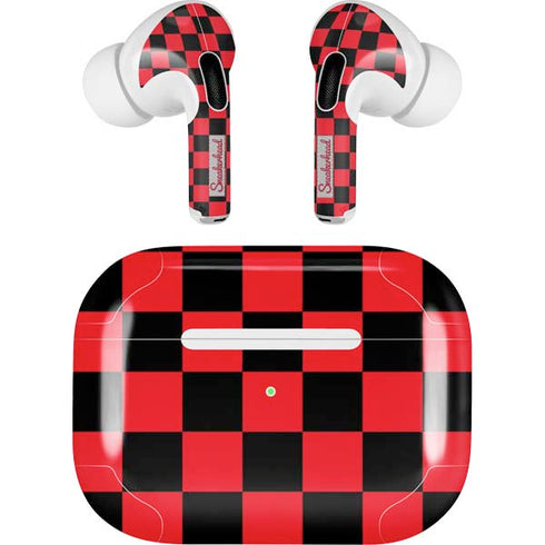 Sneakerhead Red Checkered AirPods Pro 2nd Gen Skin