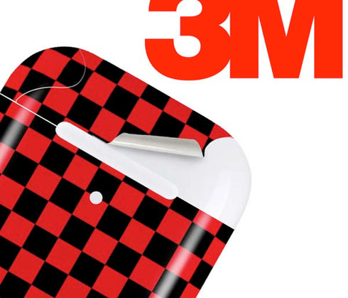 Sneakerhead Red Checkered Apple AirPods 2 Skin