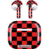 Sneakerhead Red Checkered Apple AirPods (3rd Gen 2021) Skin