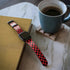 Sneakerhead Red Checkered Apple Watch Band 42-44mm