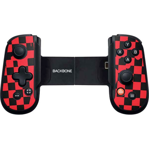 Sneakerhead Red Checkered Backbone One for iPhone Game Controller Skin