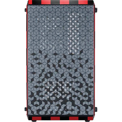Sneakerhead Red Checkered Cooler Master MasterBox Q300L Mini Tower Skin