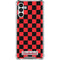 Sneakerhead Red Checkered Galaxy A13 5G Clear Case