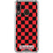 Sneakerhead Red Checkered Galaxy A30 Clear Case