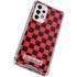 Sneakerhead Red Checkered Galaxy A53 5G Clear Case