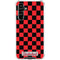 Sneakerhead Red Checkered Galaxy A54 5G Clear Case