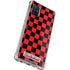Sneakerhead Red Checkered Galaxy A71 5G Clear Case