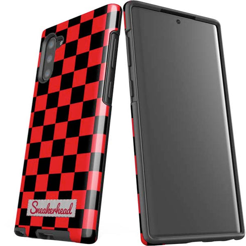 Sneakerhead Red Checkered Galaxy Note 10 Pro Case