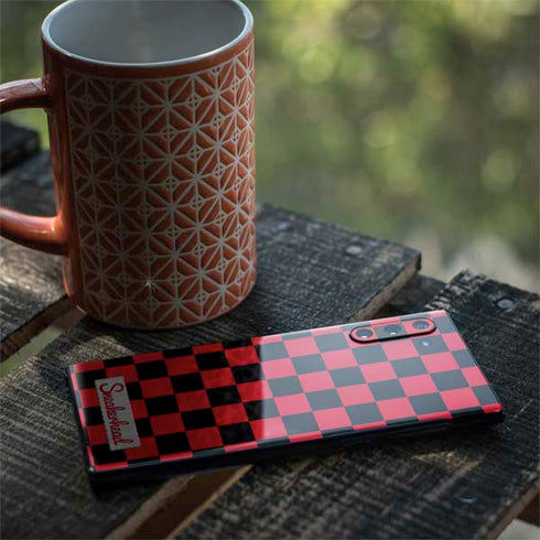 Sneakerhead Red Checkered Galaxy Note 10 Skin