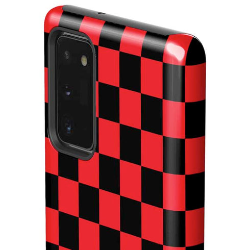 Sneakerhead Red Checkered Galaxy Note20 5G Pro Case