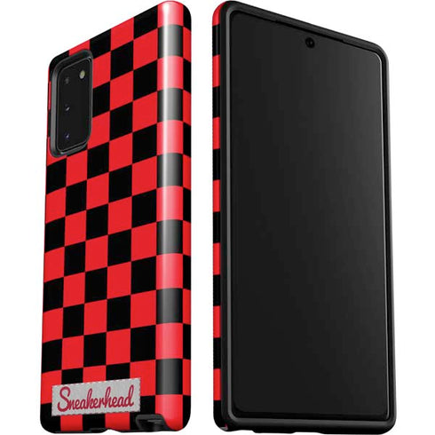 Sneakerhead Red Checkered Galaxy Note20 5G Pro Case