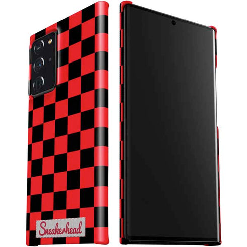 Sneakerhead Red Checkered Galaxy Note20 Ultra 5G Lite Case