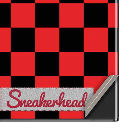 Sneakerhead Red Checkered Galaxy Note20 Ultra 5G Skin