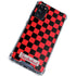 Sneakerhead Red Checkered Galaxy S20 FE Clear Case