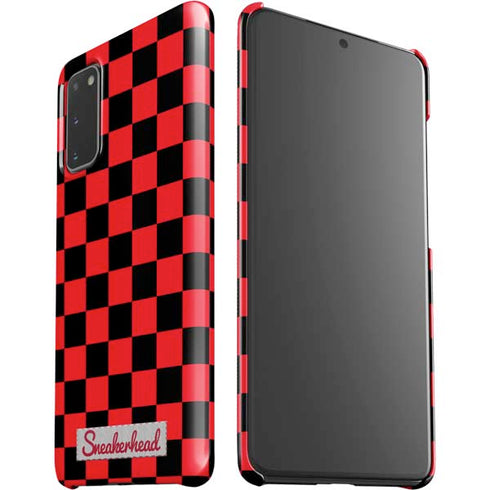 Sneakerhead Red Checkered Galaxy S20 Lite Case