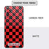 Sneakerhead Red Checkered Galaxy S20 Skin