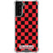 Sneakerhead Red Checkered Galaxy S21 Plus 5G Clear Case