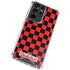 Sneakerhead Red Checkered Galaxy S21 Ultra 5G Clear Case