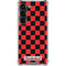 Sneakerhead Red Checkered Galaxy S23 Clear Case