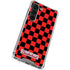 Sneakerhead Red Checkered Galaxy S23 Clear Case