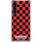 Sneakerhead Red Checkered Galaxy S23 Plus Clear Case