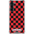 Sneakerhead Red Checkered Galaxy S23 Plus Clear Case