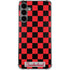 Sneakerhead Red Checkered Galaxy S24 Plus Clear Case