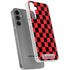 Sneakerhead Red Checkered Galaxy S24 Plus Clear Case