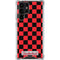 Sneakerhead Red Checkered Galaxy S24 Ultra Clear Case