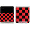 Sneakerhead Red Checkered Galaxy Z Flip3 5G Skin