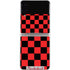 Sneakerhead Red Checkered Galaxy Z Flip3 5G Skin