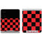 Sneakerhead Red Checkered Galaxy Z Flip4 5G Skin