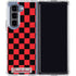 Sneakerhead Red Checkered Galaxy Z Fold5 5G Clear Case