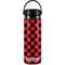 Sneakerhead Red Checkered Hydro Flask 20oz Wide Mouth Skin