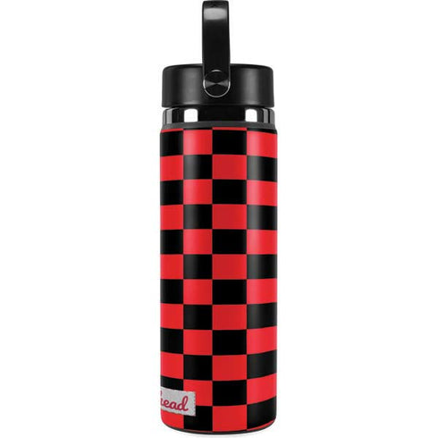 Sneakerhead Red Checkered Hydro Flask 20oz Wide Mouth Skin