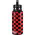 Sneakerhead Red Checkered Hydro Flask 32oz Wide Mouth Skin