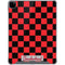 Sneakerhead Red Checkered iPad Pro 12.9in (2020) Clear Case