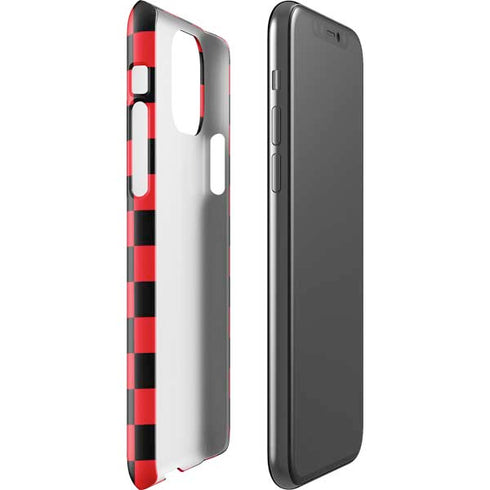 Sneakerhead Red Checkered iPhone 11 Pro Lite Case